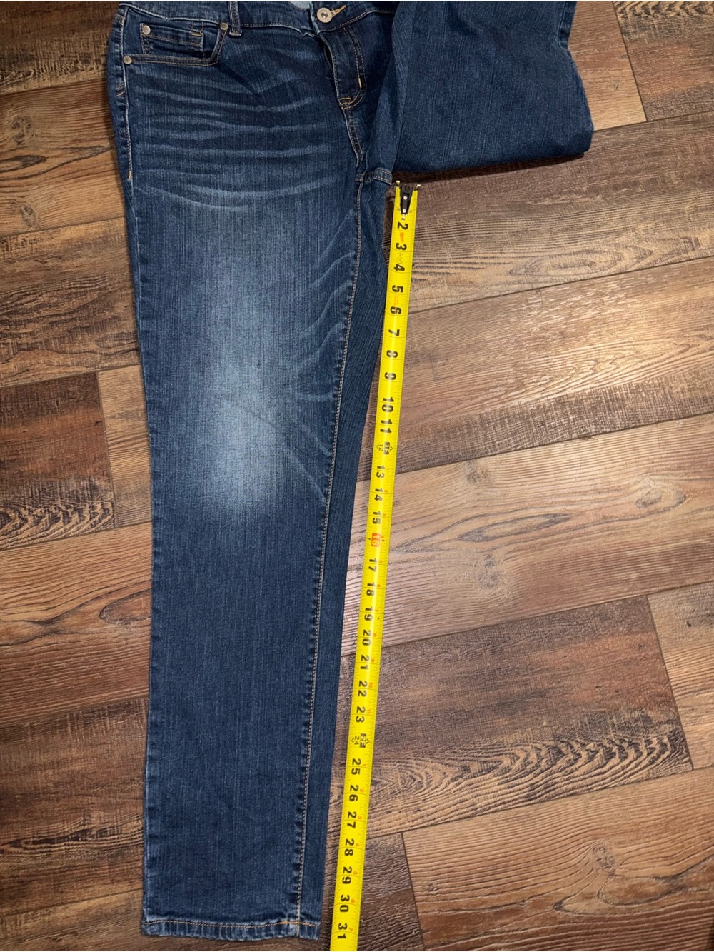Torrid Women’s Boyfriend Straight Vintage Stretch Jeans Size 16T Blue Denim - Picture 5 of 8